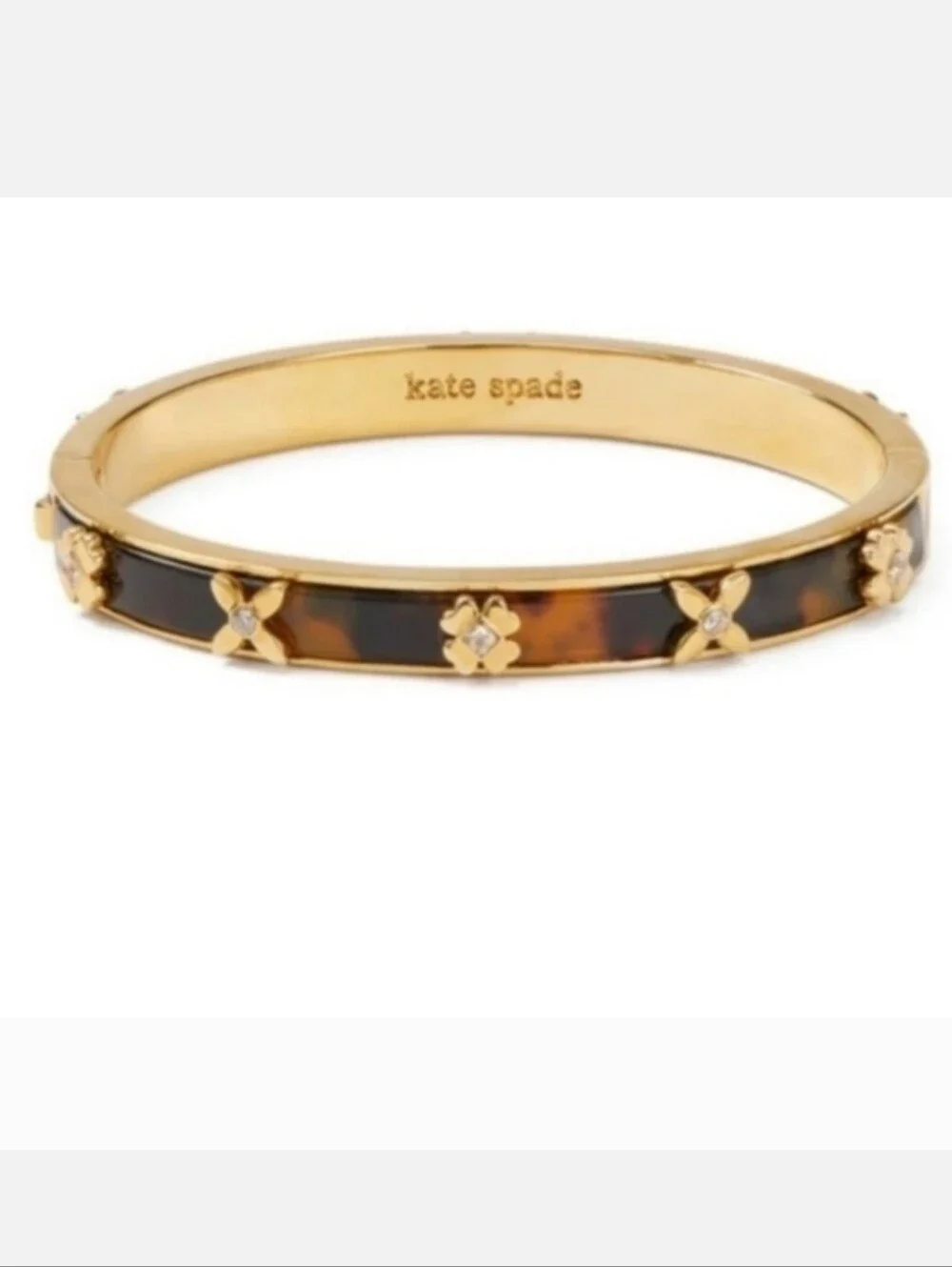 Kate Spade New York Breeze Along Hinged Bangle Bracelet - Picture 4 of 10